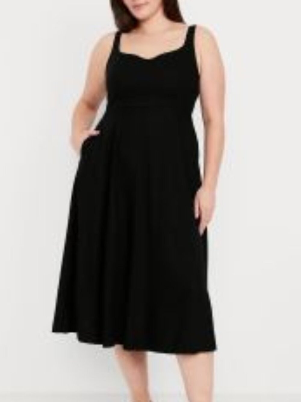 Linen Blend Mini Dress XL